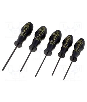 T4730ESD Screwdriver: precision-set; Torx® with protection; ESD; 5pcs. vyffzz9aOEtYk_9V_mzPRajmJPh6KFIWOtuqsK5YtWU