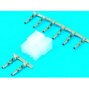 8-pin savienotājs, 4,2 mm, 5 A, 250 VAC, kontakti iekļauti

 CJL7408.jpg