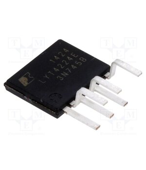 LYT4224E IC: PMIC; AC/DC switcher,LED driver; 160÷308V; Ubr: 725V; eSIP-7C rd5pFZ5rtS80EmeTImOvop1iVlBq5h4ex31dTi57ZGk