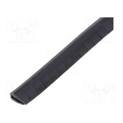 OKB-N-2,5 BLACK Hole and edge shield; PVC; L: 10m; black; H: 12mm; W: 6mm; -30÷70°C u9aQBtjSm5tmh66-4K5OXsvi7uTkX-oHbTzrwDglSpo