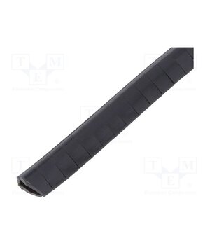 OKB-N-2,5 BLACK Hole and edge shield; PVC; L: 10m; black; H: 12mm; W: 6mm; -30÷70°C u9aQBtjSm5tmh66-4K5OXsvi7uTkX-oHbTzrwDglSpo