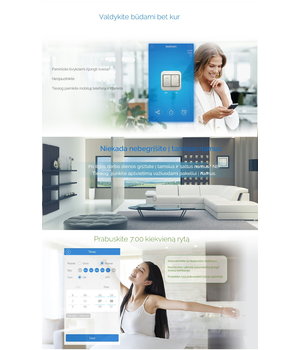 Vieds WiFi RF sienas pieskārienu gaismas slēdzis Sonoff T1 EU, 315 MHz 1k lietotne eWeLink

 ABESP026+3.jpg