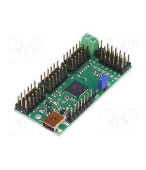 MINI MAESTRO 24-CHANNEL (ASSEMBLED) Servo controller; USB-UART; Ch: 24; 279x584mm; 5÷16VDC; 1÷333Hz KgrjUfgJlIkF0T31c8KuFlC8SRUNX94GaFiVo8fp_oE