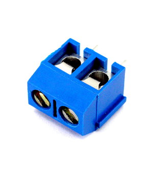 TERMINĀLA BLOKS 2pin, L=5mm, h=10mm, zils

 CKK251.jpg
