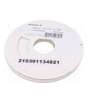 HSS-HF 1.6-3.2 EL W13M Heat shrink sleeve; glueless; 2: 1; 3.2mm; L: 13m; white N_E8Q41SkzrwjCDv-XaP-KZSdtnsz43ErmleK38ZL2g