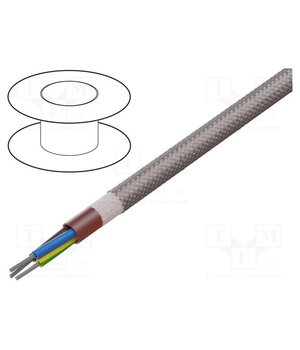 23063 Wire; SiHF; 3G0.75mm2; Cu; stranded; silicone; brown-red; -60÷180°C e3JI_uW82NgGX8IOHl1QtibJb3xpw1XmKDMPGqu3MpY