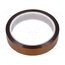 051-0004 Tape: high temperature resistant; Thk: 0.07mm; 50%; amber; W: 19mm aroUe64dHMdHJI4kS6dpfsnlgwm-MTSyxqR37s-on9o
