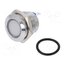 IND16-12W-C Indicator: LED; flat; white; 12VDC; 12VAC; Ø16mm; connectors; brass AGah7wicHZUwuCgsrCot-4cY0rXJne0jtmiaLA69wdI