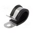 166-50601 Fixing clamp; ØBundle : 14mm; W: 12.7mm; steel; Cover material: PVC _rRa5qD9uF8z9oep7LD-Zi_bTyCkMFOtw09WBy45faM