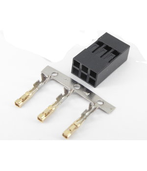 SOCKET 2x 3pin 2,54 mm vadam, 3A 250VAC, kontaktu komplekts

 CJL4032L.jpg