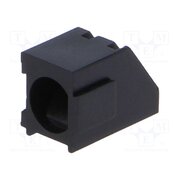 FIX-LED-6301 LED housing; 3mm; polyamide; angular; black; No.of diodes: 1 8-mb1WSxfPg6phzKZCR2Ln-Sq2O4STYhAXE9cQsjvqk