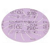 775L P220 125MM CUBITRON II Sanding plate; 125mm; Granularity: 220; with holes; Mounting: bur A_3rKld8WpUqG2-2AkG7uZw6W1mVwcQnznsxjFOcNNA
