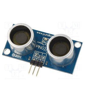 PARALLAX PING))) Sensor: distance; ultrasonic; 4.5÷6VDC; 0.02÷3m; 40kHz 82sbnq8mDy8oYLSPZmv45-PohiFVsqiymvdtBt2dvt0