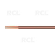 EQUIPMENT CABLE  LGY 1x0.5mm², 300/500V, 300/500V, brown