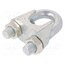 ZL22 Rope clamp wire; steel; for rope; Ørope: 22mm; zinc; DIN 741 bbozxV324Lr-Iyu8wRrr3etp_j5L9_9I47D1NmXWOK0
