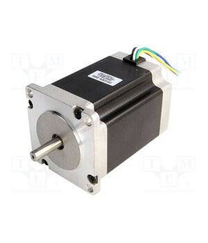 STEPPER MOTOR: UNIPOLAR/BIPOLAR 57×76MM Motor: stepper; 4.5VDC; Shaft: D spring; max.1341mNm; 2A zoPuxfJPlhaMUvG7PJz52BZiRpMliqAUbaO34kC85T0