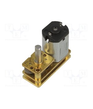 FIT0490 Motor: DC; with plastic gearbox; 6VDC; 250mA; Shaft: D spring; 3mm mfEDODCjiDMa5QbuPwqN48zHFZH6jQwPYJoROpp0yG8
