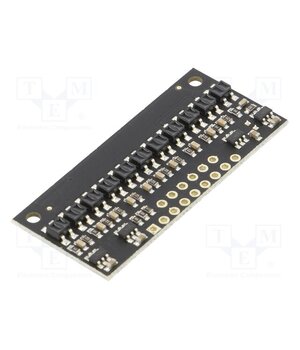 QTR-HD-11RC REFLECTANCE SENSOR ARRAY: 11 Sensor: distance; reflective; 2.9÷5.5VDC; digital; Ch: 11; 45x20mm AqFF1KjQor5zb7bTiQ_19o4RQef_zCgIR5G_0u43OTQ