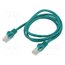 KABSI AL-OEM-300G Patch cord; RJ45 plug,both sides; U/UTP; 5e; CCA; 1m; green; 26AWG Kd9Mn-m7HCeytv1go49uV_fOA3BqR_R1v7tuZPRCS3w