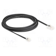 88037 Cable: telephone; RJ11 plug,RJ45 plug; 3m; black; Insulation: PVC TNP9HzNtQs-FEjwHg-UeZLeR4x_8CwQ1f6ky2P39TBI