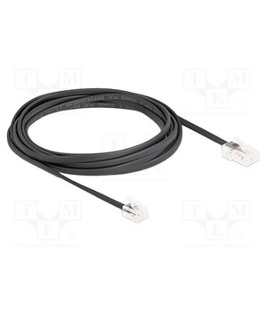 88037 Cable: telephone; RJ11 plug,RJ45 plug; 3m; black; Insulation: PVC TNP9HzNtQs-FEjwHg-UeZLeR4x_8CwQ1f6ky2P39TBI