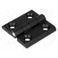 3.ZN65.001 RAL-9005 Hinge; Width: 50mm; zinc and aluminium alloy; black; H: 50mm DkqkatdPclvyuEp-S6IjPPMEjICirhaWkJIvMiZXkT0