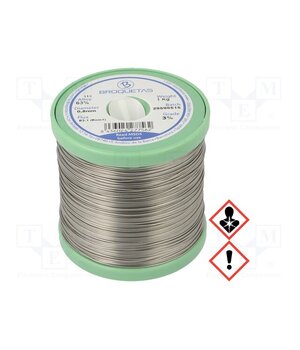 BROFIL 63 B2.1 0.8MM 1000G Tin; lead-based; Sn63Pb37; 0.8mm; 1000g; reel; 183°C; Flux: SW26 39rbPIFQvJmG1eONUFySfIo_7NQNPdGpq3jygltJnFk