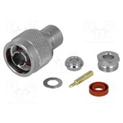 N1141A1-NT3G-1-50 Connector: N; plug; male; straight; 50Ω; soldering; PTFE YwpgAt271SmgiTnB9-y8efdxN1-ZRYbRjcyFAqrS1WE