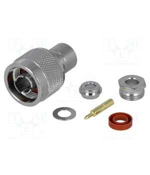 N1141A1-NT3G-1-50 Connector: N; plug; male; straight; 50Ω; soldering; PTFE YwpgAt271SmgiTnB9-y8efdxN1-ZRYbRjcyFAqrS1WE