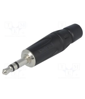 KS3PB Connector: Jack 3,5mm; plug; male; stereo; ways: 3; straight; black qLwqe8Zc6FayKybAagDjBJS5KtE5USRzsnIcaUApDZU