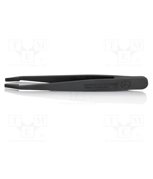 92 09 04 ESD Tweezers; Blade tip shape: rounded; Tweezers len: 115mm; ESD wmpI1TANa_XVu36_8XoTjRkxTFCK7Kzl35sg_GN_ZNc