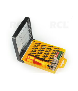 Skrūvgriežu komplekts 31 gab. ar pinceti

 IRATA32.jpg