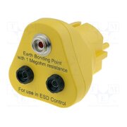CPG 3000 10M-2B Earthing plug; ESD; 1MΩ fBqwfmT158HMLjDlPRevykg41fEte38K0kPOazQq8es