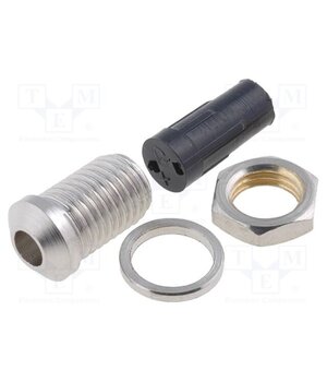 PLED-30 NICKEL PLATE LED holder; 3mm; nickel; convex; with plastic plug YRSpCmjU9DE2GoOm9H167AnqbG0agUP6X-wb7ZXA1mo