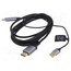 A-HDMIM-DPM-01 Adapter; DisplayPort plug,HDMI plug,USB A plug; 2m; black xt1MqvvT0OcZOR1n1cT0zFKUzh9cqEuQJNpKSMzkHXk
