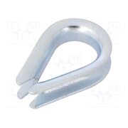 KU12 Thimble for rope; steel; for rope; Ørope: 12mm; zinc; DIN 6899B DCdnaX2U0UjVdI7M2T9raZP_fw3XZzUTaR_lK-QnYSQ
