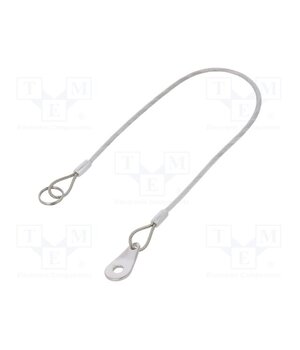 GN 111.2-150-18-B-TR Retaining cable; with mounting tab and key ring; Plating: PVC 2edrLpGIadj2LZ0tfGIyy8Wsrbp0CksM4xIW-Z_dC7s