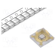 LTPL-C034UVD405 LED; UV; 3535; 130°; 350mA; λd: 400÷410nm; 2.8÷4.4VDC; SMD qr_uE5-CHSavt9KmFKQfnSu6qphymP2n7S9sAVK5Xv0