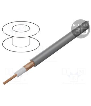 61.7580-28 Wire: coaxial; RG58; 1x0.5mm2; stranded; Cu; Core section: 0.5mm2 hIFwbBglBIQBgx0LEZ5NSaDHtFyI270nmZ3p84wshbQ