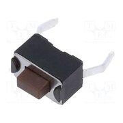 TS 32 N Microswitch TACT; SPST-NO; Pos: 2; 0.05A/12VDC; PCB,THT; none; 1.6N 8L1yOW8iOipx0DbDeIiwd0vbBv6xDalng2RJmicPbLs