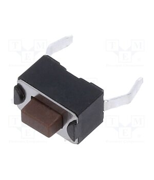 TS 32 N Microswitch TACT; SPST-NO; Pos: 2; 0.05A/12VDC; PCB,THT; none; 1.6N 8L1yOW8iOipx0DbDeIiwd0vbBv6xDalng2RJmicPbLs