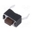 TS 32 N Microswitch TACT; SPST-NO; Pos: 2; 0.05A/12VDC; PCB,THT; none; 1.6N 8L1yOW8iOipx0DbDeIiwd0vbBv6xDalng2RJmicPbLs