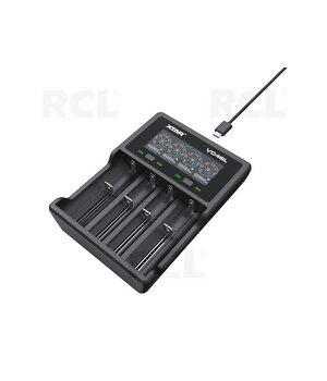 Lādētājs Li-Ion / Ni-MH / Ni-CD baterijām, Xtar VC4SL

 AILVC4SL+1.jpg