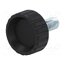 6763 Knob; Ø: 32mm; Ext.thread: M10; 20mm; H: 22mm; polyamide; knurled HTI8VCTPpCzMPsr1GkOwygq0eHMuRXTpi6wpEeU8Uis