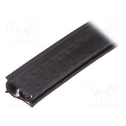 GN 2180-EPDM-20,5-A-20 Hole and edge shield; EPDM; L: 20m; black; H: 20.5mm; W: 11mm xTvJ7W4i5LD6ScoLm7Z0UfJZdxO9x0ot51ksVEz1H9U