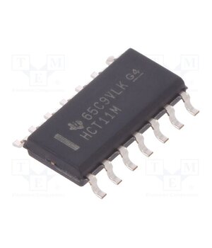 CD74HCT11M IC: digital; AND; Ch: 3; IN: 3; SMD; SO14; 4.5÷5.5VDC; HCT yu6_tcZqikfQQNbrlC3SDKTtk9gOKaCmKKKF6YNf8m8