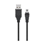 DATORU KABELIS USB A <-> mini USB B 5P 0,2 m, 2.0 HI-SP

 CKAK161_03.jpg