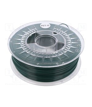PETG 1,75 RACE GREEN Filament: PET-G; Ø: 1.75mm; race green; 220÷250°C; 1kg lMV4hO-QDqfm8svppOhPH7fAKPs2-GMt8C8AsjHvVvI