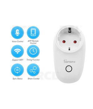 Wifi Smart Socket bezvadu tālvadības pults SONOFF S26 R2ZB Sonoff Zigbee 6920075776416

 ADIP231+1.jpg