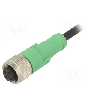 SAC-5P-1,5-PVC/M12FS Cable: for sensors/automation; PIN: 5; M12 female; straight; 1.5m 2etitKI4HubMeHLXK9g8_9oG8j77A6yo9Cl9J57A0W8